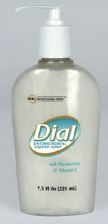 Lagasse Antimicrobial Soap Dial® Professional Liquid 7.5 oz. Pump Bottle Fresh Scent