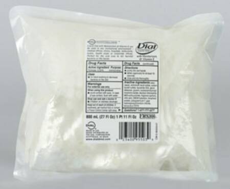 Lagasse Antimicrobial Soap Dial® Professional Liquid 800 mL Dispenser Refill Bag Fresh Scent