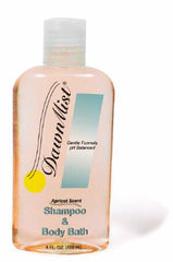 Donovan Industries Shampoo and Body Wash DawnMist® 4 oz. Flip Top Bottle Apricot Scent