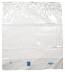Donovan Industries Patient Belongings Bag 18 X 20-1/2 Inch Polyethylene Drawstring Closure Clear - M-224358-3280 - Case of 500