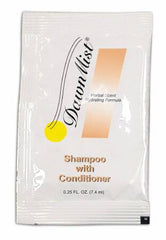 Donovan Industries Shampoo and Conditioner DawnMist® 0.25 oz. Individual Packet Herbal Scent