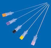Becton Dickinson Soft Tissue Aspiration Needle BD™ 22 Gauge 6 Inch Length Black Short Beveled Point