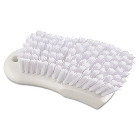 Boardwalk® Scrub Brush, White Polypropylene Fill, 6" Long, White