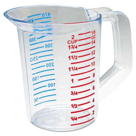 Rubbermaid® Commercial Bouncer Measuring Cup, 16oz, Clear