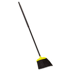 Rubbermaid® Commercial Jumbo Smooth Sweep Angled Broom, 46" Handle, Black/Yellow