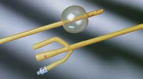 Bard Foley Catheter Bardex® 3-Way Standard Tip 30 cc Balloon 26 Fr. Latex