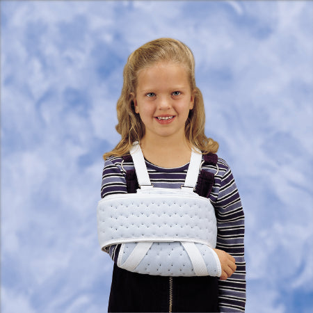 DeRoyal Shoulder Sling and Swathe DeRoyal® One Size Fits Most Blue Purr Foam Contact Closure