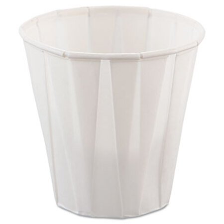 Dart® Paper Medical and Dental Treated Cups, 3.5 oz, White, 100/Bag, 50 Bags/Carton