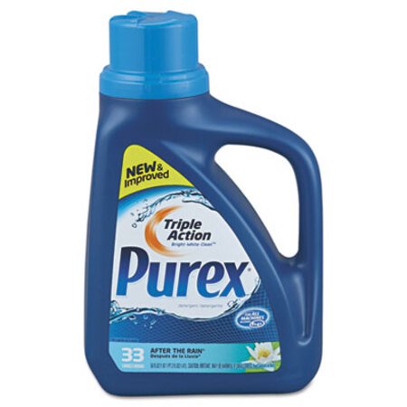 Purex® Liquid HE Detergent, After the Rain Scent, 50 oz Bottle, 6/Carton