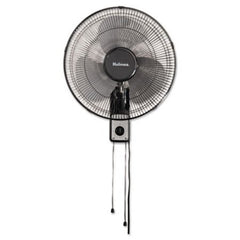 Holmes® 16" Wall Mount Fan, 3-Speed, Metal, Black