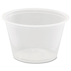 Dart® Conex Complements Polypropylene Portion/Medicine Cups, 4 oz, Clear, 125/Bag, 20 Bags/Carton