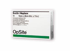 Smith & Nephew Transparent Film Dressing OpSite Rectangle 5-1/2 X 10 Inch 2 Tab Delivery Without Label Sterile