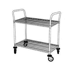 J & J Healthcare Systems Utility Cart Ethicon 38 X 18 X 38 Inch Wire Racks
