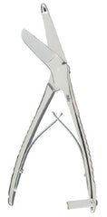 Miltex Utility Shears Miltex® 8-1/2 Inch Length Surgical Grade Stainless Steel NonSterile Plier Handle with Spring Angled Blade Blunt Tip / Blunt Tip - M-151713-1499 - Each