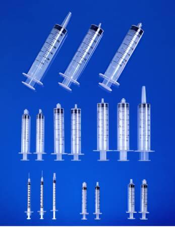 AirTite Products Syringe with Hypodermic Needle ExelInt® 3 mL 20 Gauge 1-1/2 Inch Detachable Needle Without Safety