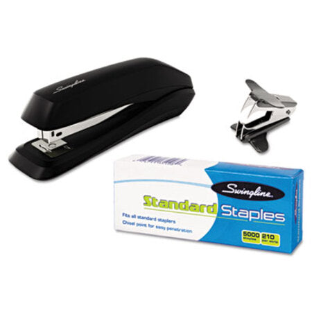 Swingline® Standard Stapler Value Pack, 15-Sheet Capacity, Black