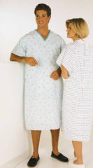 Fashion Seal Uniforms Patient Exam Gown Large Sparkler Print Reusable