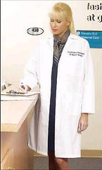 Fashion Seal Uniforms Lab Coat White X-Large Knee Length Reusable