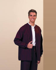 Fashion Seal Uniforms Warm-Up Jacket Eggplant Large Hip Length Reusable
