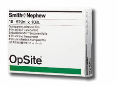 Smith & Nephew Transparent Film Dressing OpSite Rectangle 4 X 5-1/2 Inch 2 Tab Delivery Without Label Sterile