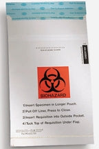 Fisher Scientific Biohazard Waste Bag Fisherbrand™ Red Bag Polyethylene 8 X 12 Inch - M-313957-3489 - Case of 1000