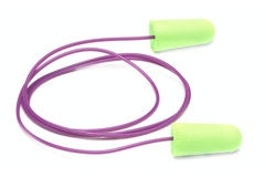 Fisher Scientific Ear Plugs Pura-Fit® Corded One Size Fits Most Green