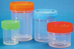 Fisher Anatomical Prefilled Formalin Container Protocol™ Color-Coded Polypropylene 60 mL Fill in 120 mL (4 oz.) Screw Cap Unprinted NonSterile