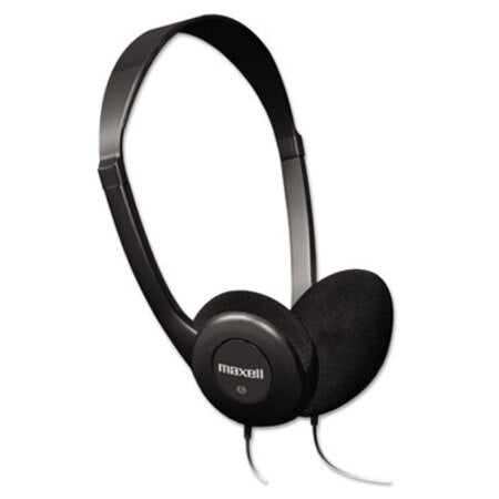 Maxell® HP-100 Headphones, Black