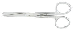 Miltex Operating Scissors Miltex® 5-1/2 Inch Length OR Grade German Stainless Steel NonSterile Finger Ring Handle Straight Blade Sharp Tip / Blunt Tip - M-157492-2626 - Each