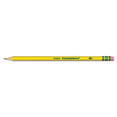 Ticonderoga® Pencils, HB (#2), Black Lead, Yellow Barrel, Dozen