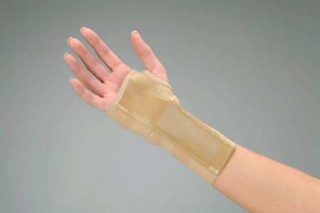 DeRoyal Wrist Brace DeRoyal® Cotton / Elastic Right Hand Beige X-Large