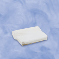 DeRoyal Contoured Cervical Pillow White Reusable