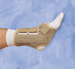 DeRoyal Ankle Splint DeRoyal® Medium Hook and Loop Closure Left or Right Foot