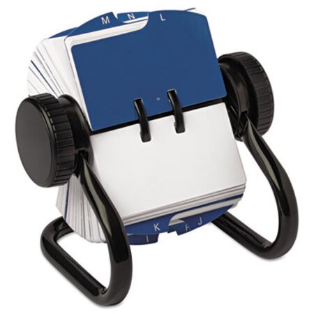 Rolodex™ Open Rotary Card File Holds 250 1 3/4 x 3 1/4 Cards, Black