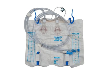 Cardinal Urinary Drain Bag Dover™ Without Valve NonSterile 4000 mL Vinyl