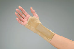 DeRoyal Wrist Brace DeRoyal® Cotton / Elastic Right Hand Beige Small