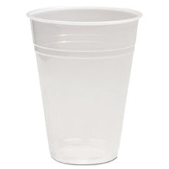 Translucent Plastic Cold Cups, 9 oz, Polypropylene, 25 Cups/Sleeve, 100 Sleeves/Carton