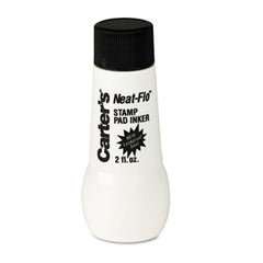 s® Neat-Flo Dab-On Stamp Inker, 2 oz (59.15 ml) Bottle, Black