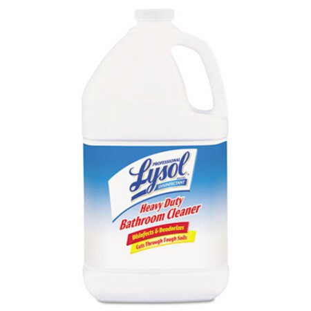 Professional LYSOL® Brand Disinfectant Heavy-Duty Bathroom Cleaner Concentrate, Lime, 1 gal Bottle