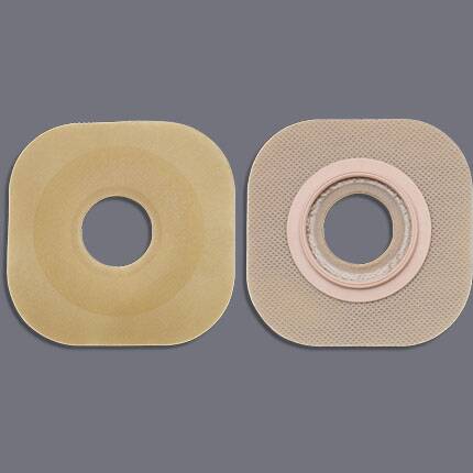 Hollister Ostomy Barrier New Image™ Flextend™ Pre-Cut, Extended Wear Without Tape 44 mm Flange Green Code System Hydrocolloid 5/8 Inch Opening