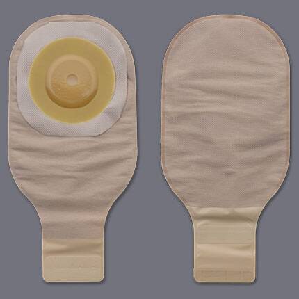 Hollister Colostomy Pouch Premier™ One-Piece System 12 Inch Length Up to 1 Inch Stoma Drainable Convex, Trim To Fit