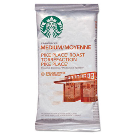 Starbucks® Coffee, Pike Place, 2.5oz, 18/Box