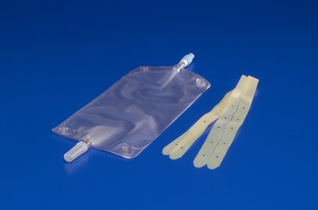 Cardinal Urinary Leg Bag Dover™ Anti-Reflux Valve NonSterile 25 oz. Vinyl