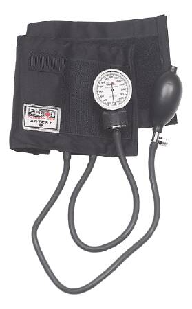 Graham-Field Aneroid Sphygmomanometer with Cuff Patricia® 2-Tube Pocket Size Hand Held Adult Large Cuff