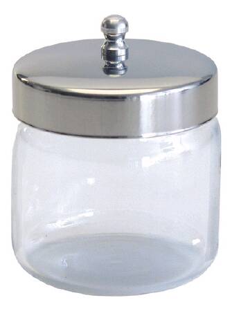 Graham-Field Sundry Jar Glass Clear 0.25 Quart 3 X 3 Inch - M-35588-1150 - Case of 12