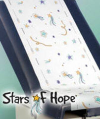Graham Medical Products Table Paper Stars of Hope® 18 Inch White Crepe