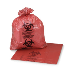 Infectious Waste Bag McKesson 30 - 33 gal. Red Bag 8 X 23 X 41 Inch - M-163782-2230 - Case of 100