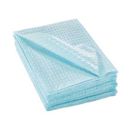 Procedure Towel McKesson 13 W X 18 L Inch Blue NonSterile