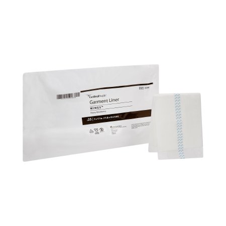 Cardinal Incontinence Liner Simplicity™ 7 X 17 Inch Moderate Absorbency Polymer Core One Size Fits Most Adult Unisex Reusable - M-165216-3741 - Case of 8