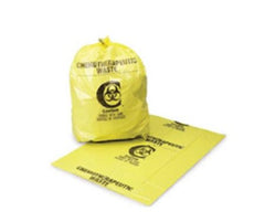 Chemo Waste Bag McKesson 30 - 33 gal. Yellow Bag 31 X 41 Inch - M-165605-3630 - Case of 100